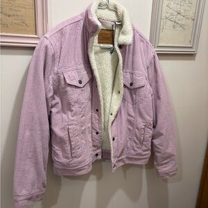 Levi’s Retro Sherpa Corduroy Trucker Jacket